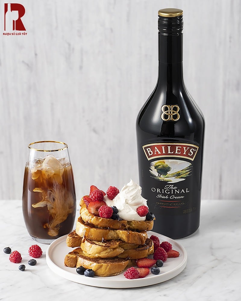 Rượu sữa Baileys hoàn hảo để dùng pha chế các loại cocktail