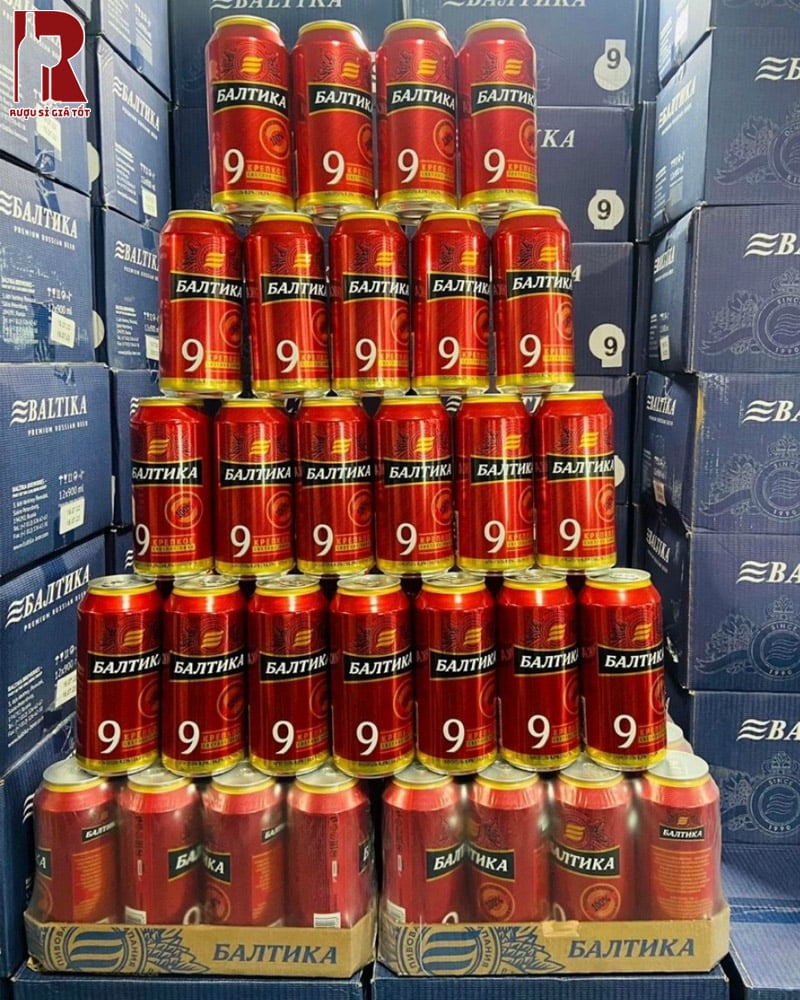 Bia Nga Baltika Số 9 chính hãng giá rẻ