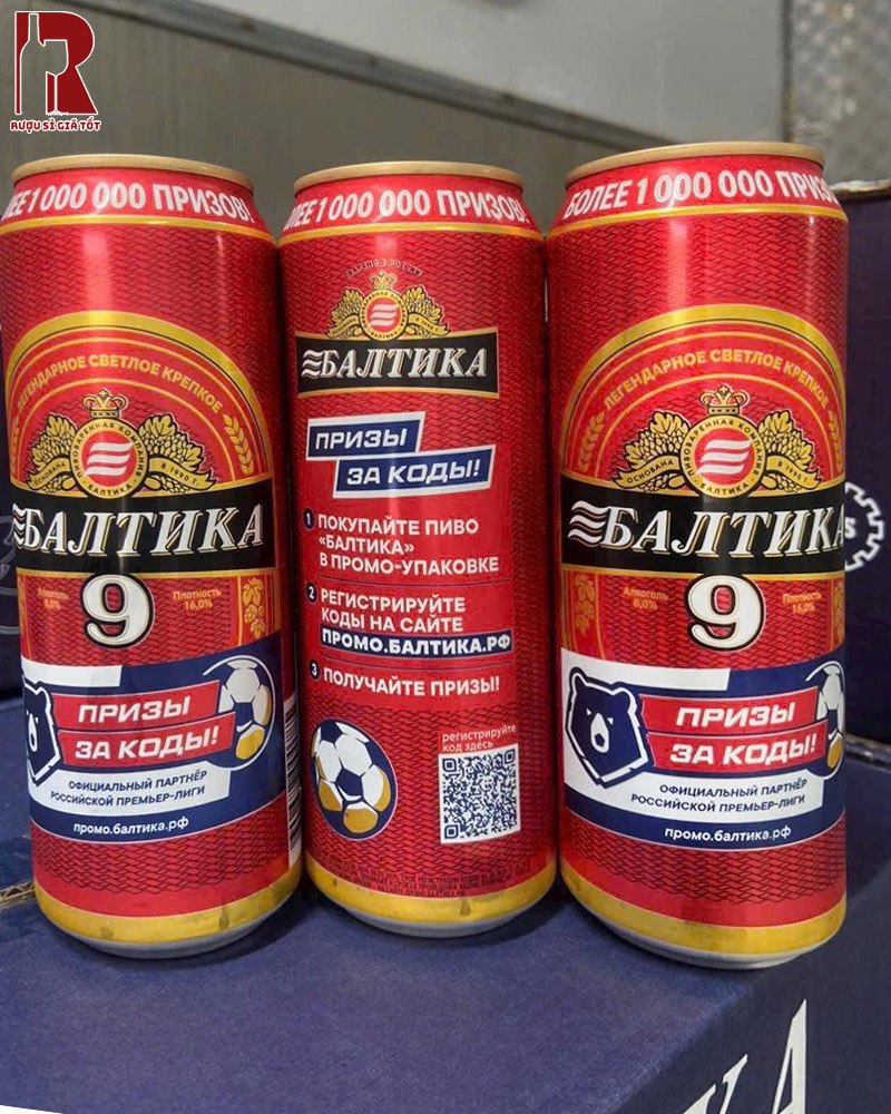 Bia Nga Baltika Số 9 nhập khẩu chính hãng giá rẻ