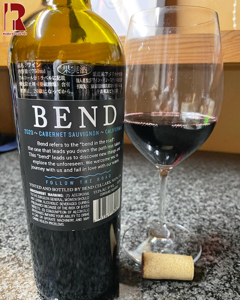Giá Rượu Bend Cellars California Cabernet Sauvignon