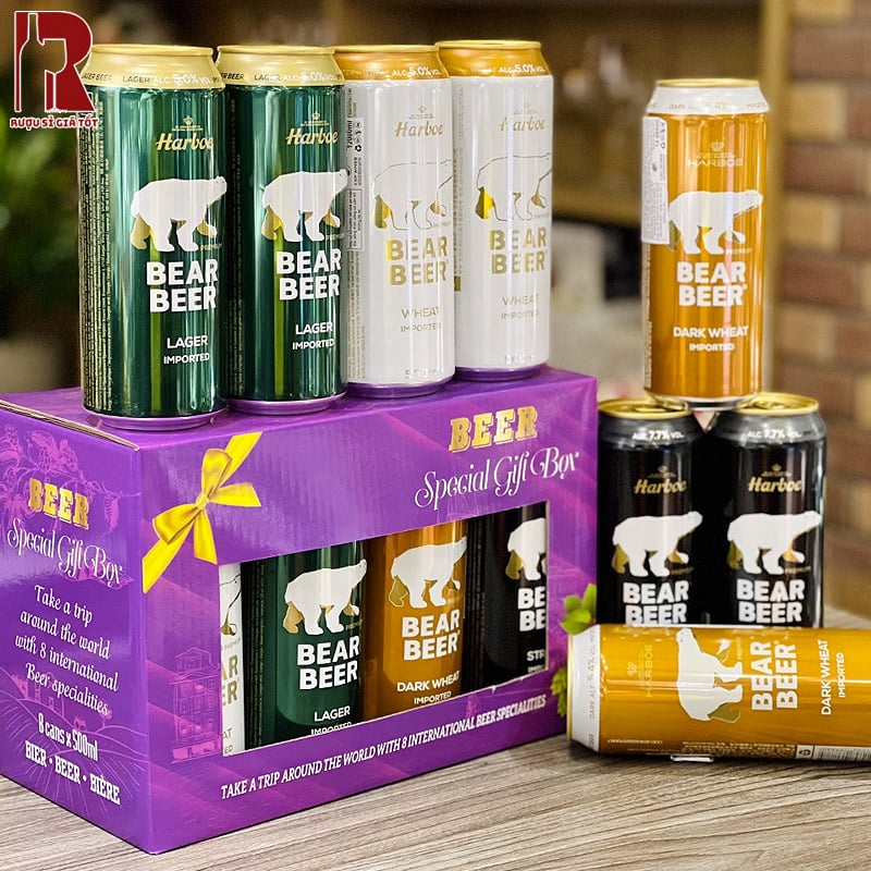 Bia Đức Bear có sự đậm đà, nồng độ cao và cá tính nổi bật