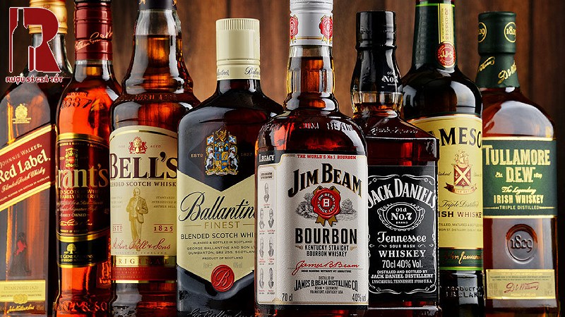 Blended Whisky đã vang danh khắp thế giới với nhiều thương hiệu nổi tiếng