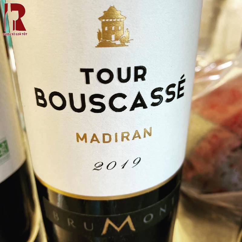 Rượu Pháp Đỏ Brumont Tour Bouscasse Madiran quà biếu thịt đỏ