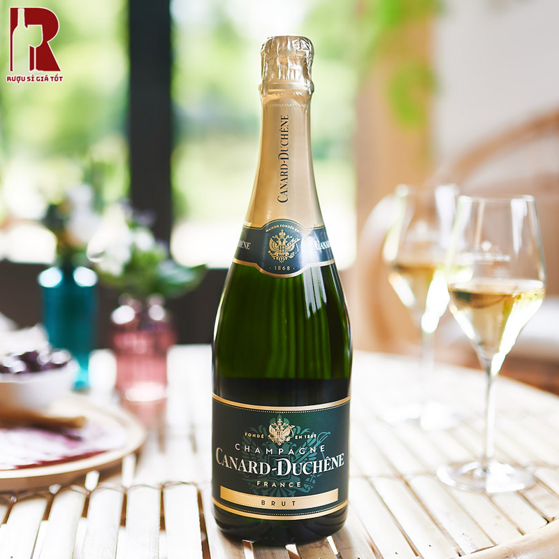 Champagne Canard Duchene Brut nhập khẩu chính hãng giá rẻ