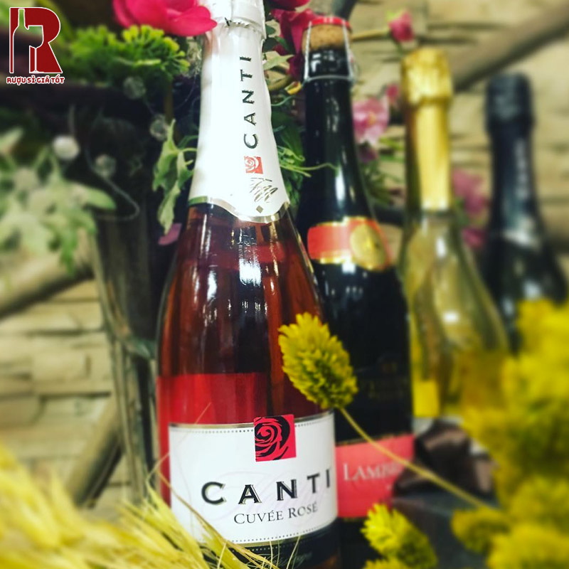 Rượu Canti Cuvee Rose Extra dry Thơm Ngon