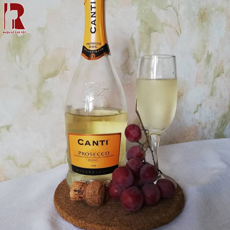 Rượu Canti Prosecco Millesimato DOC Extra Dry Cao Cấp