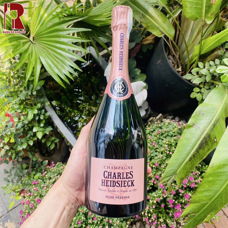 Champagne Charles Heidsieck Rosé Millésimé Ngon Bổ Rẻ