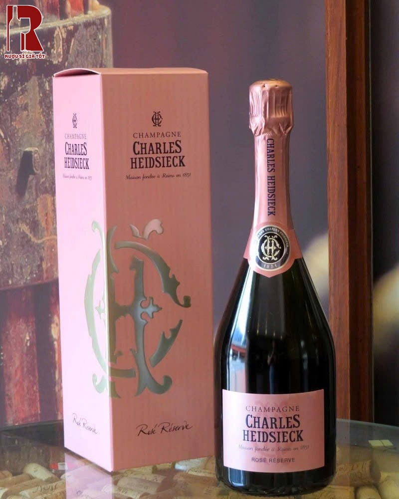 Giá Champagne Charles Heidsieck Rosé Millésimé Hiện Nay