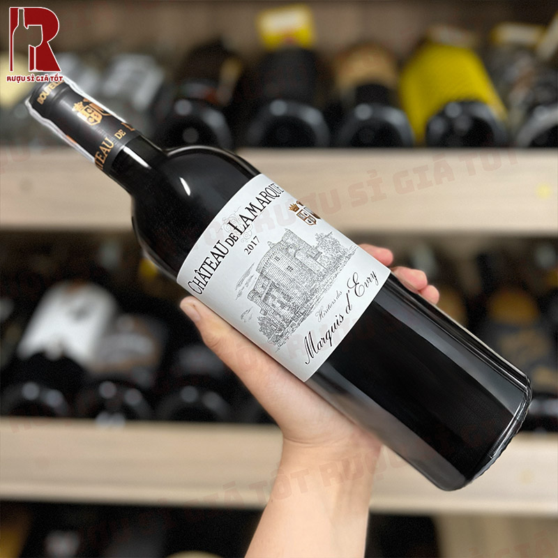 Rượu Vang Pháp Đỏ Chateau de Lamarque nhập khẩu giá rẻ