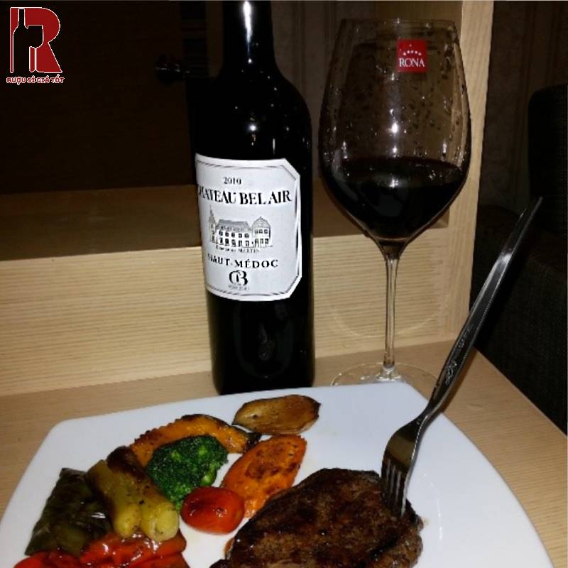 Rượu Vang Chateau Bel Air Cru Bourgeois