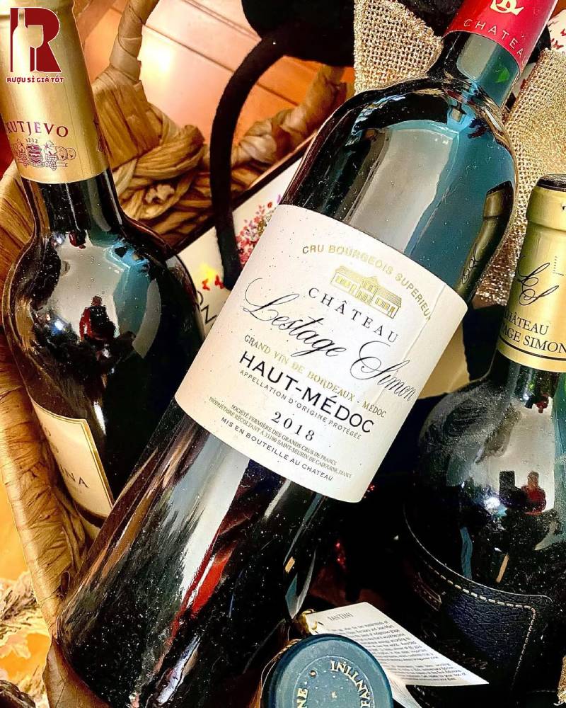 Rượu Vang Pháp Đỏ Chateau Lestage Simon