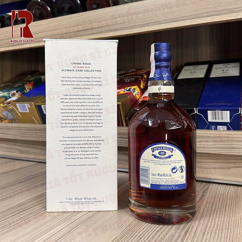 Giá Chivas Regal 18 Japanese Hiện Nay