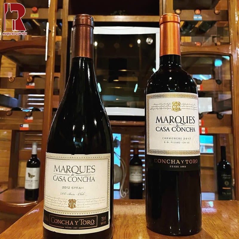 Rượu Vang Chile Đỏ Concha Y Toro Marques de Casa Concha Shiraz