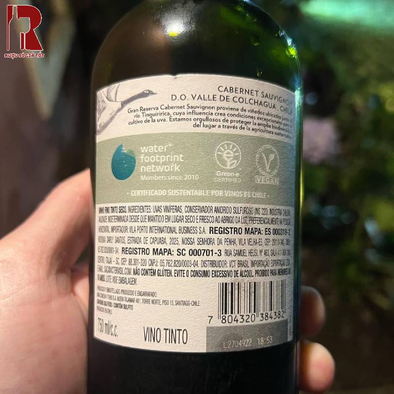 Rượu Vang Concha Y Toro Gran Reserva Colchagua