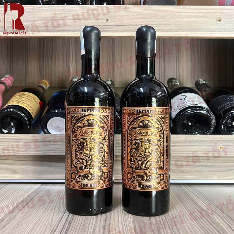 Vang Đỏ Cristone Primitivo IGT Puglia Ý chính hãng