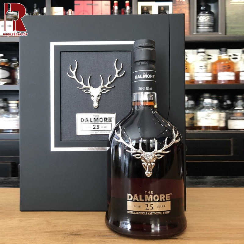 Rượu Whisky Dalmore 25 Năm nhập khẩu giá rẻ chính hãng