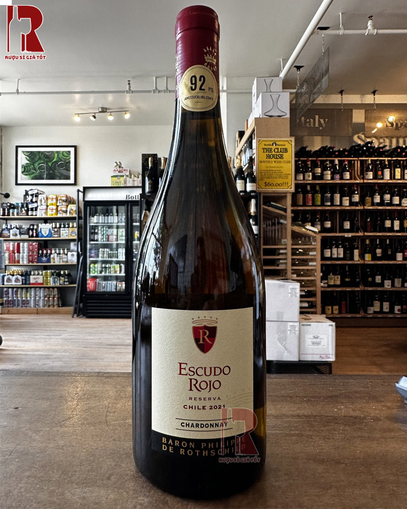 Giá Rượu Vang Chile Trắng Baron Philippe de Rothschild Escudo Rojo Gran Reserva Chardonnay Hiện Nay