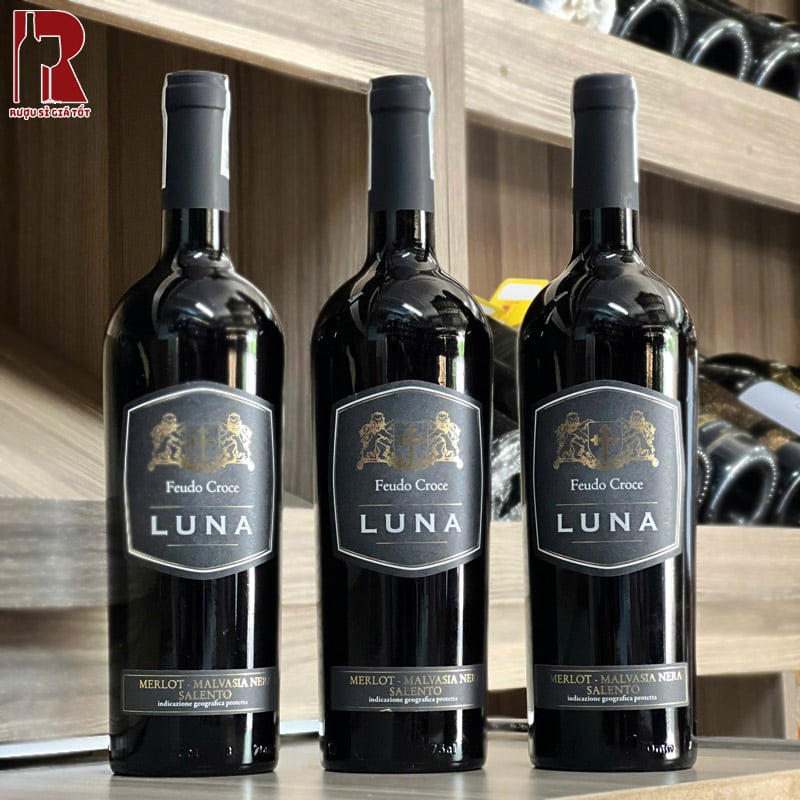 Rượu Vang Ý Đỏ Feudo Croce Luna Salento nhập khẩu