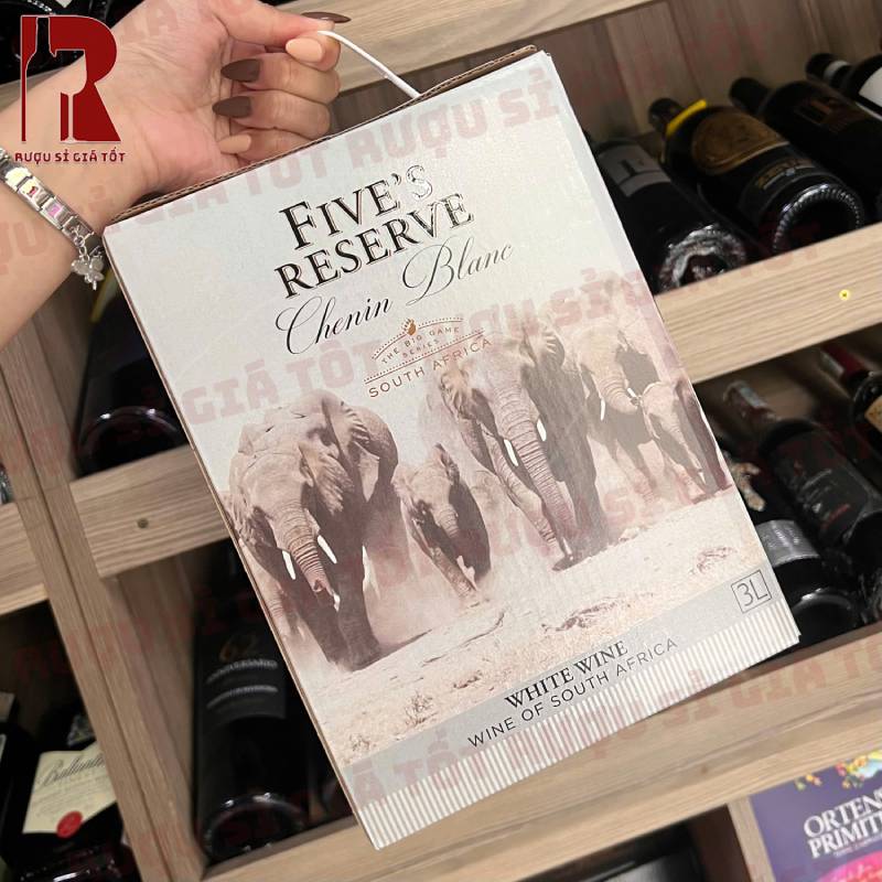 Vang Bịch Nam Phi Five's Reserva