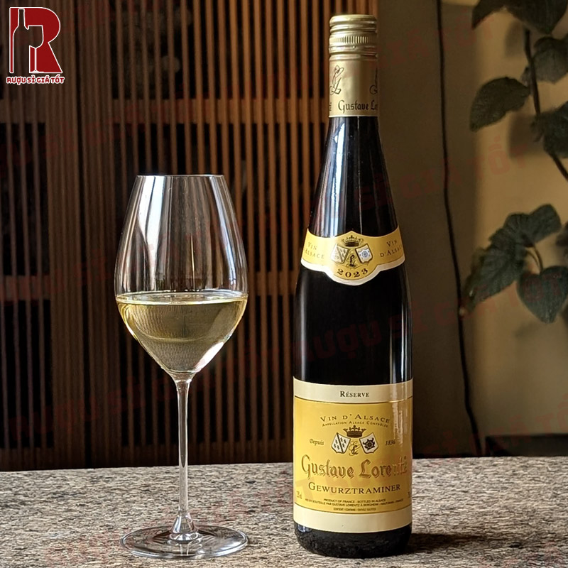 Top rượu vang nho Gewurztraminer - Gustave Lorentz