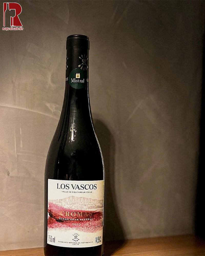 Giá Rượu Vang Chile Đỏ Domaines Barons de Rothschild Los Vascos Cromas Gran Reserva