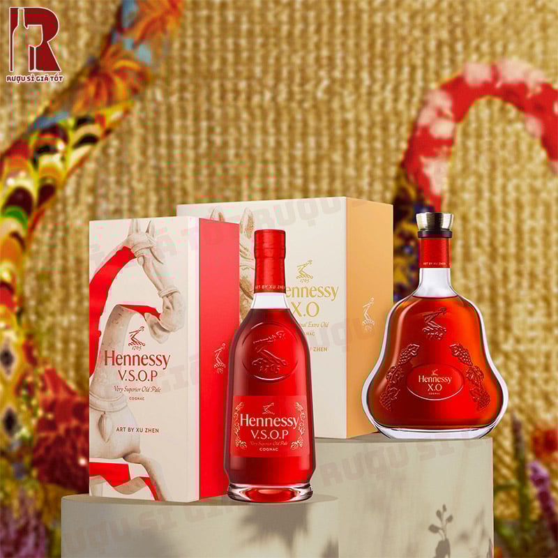 Hộp quà rượu Tết 2026 - Rượu Henessy VSOP