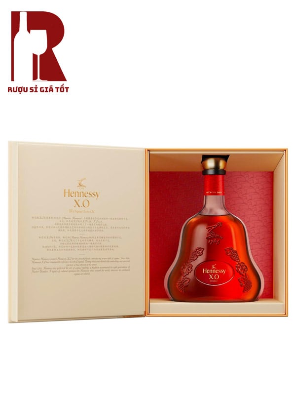 Hộp quà rượu Tết 2026 - Rượu Henessy XO