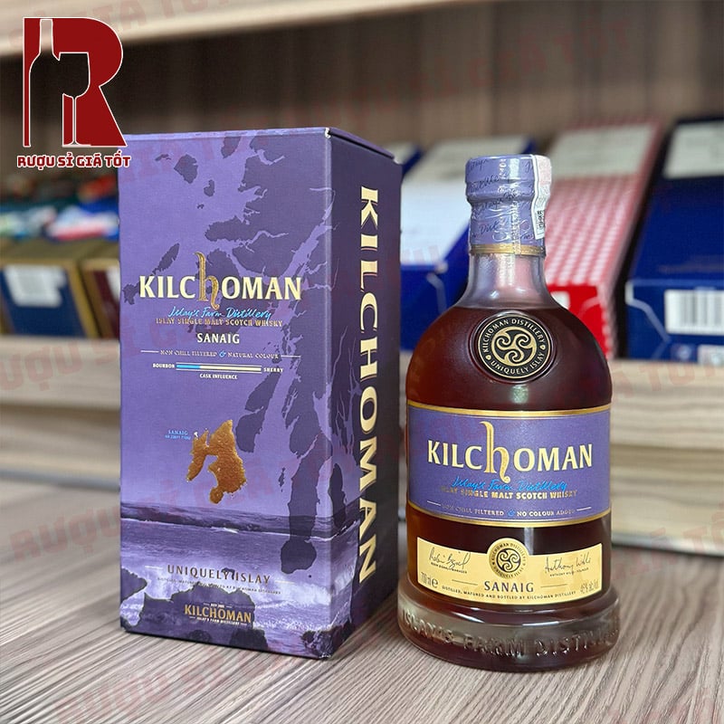 Rượu Kilchoman Sanaig nhập khẩu