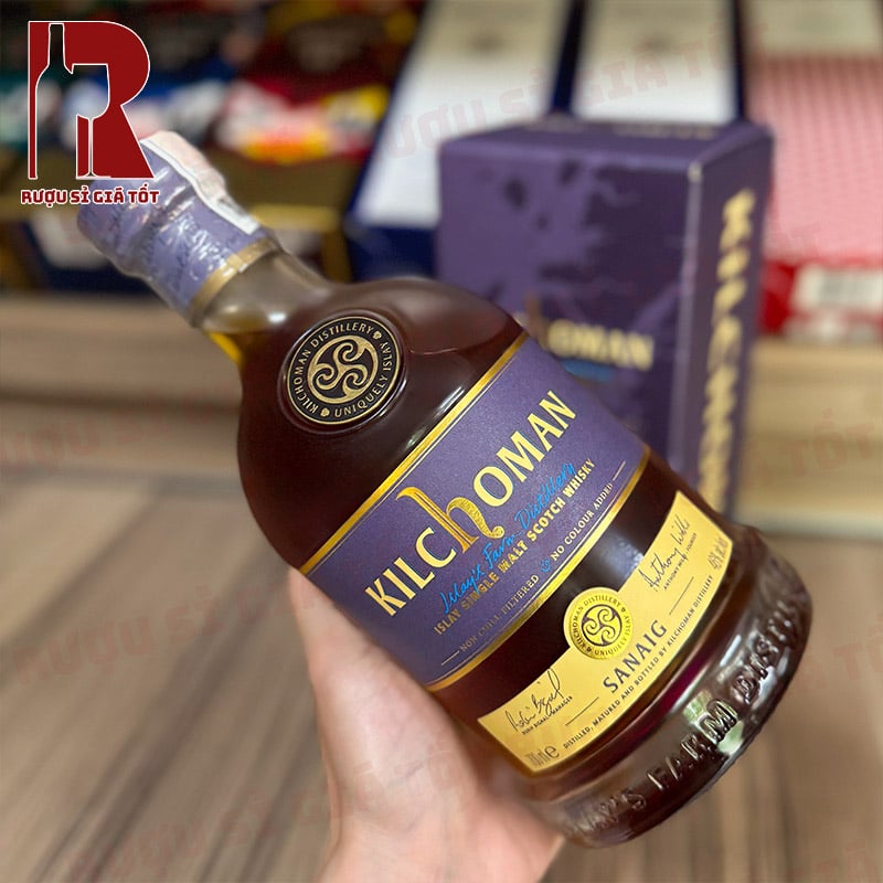 Rượu Kilchoman Sanaig nhập khẩu giá rẻ