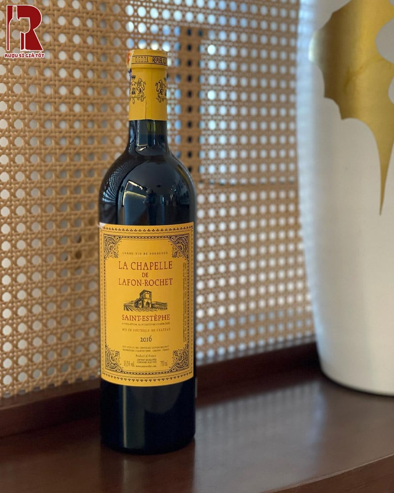 Thiết Kế Chai La Chapelle De Lafon Rochet Đẹp Mắt