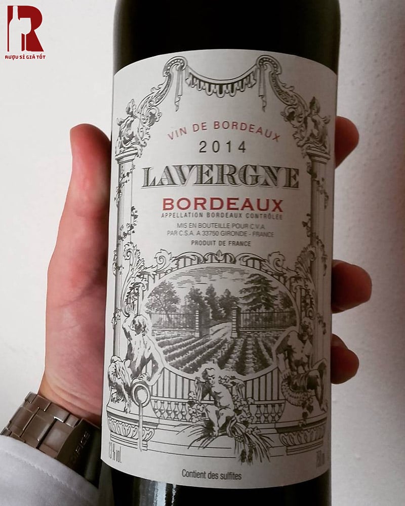 Rượu Lavergne Bordeaux Giá Rẻ