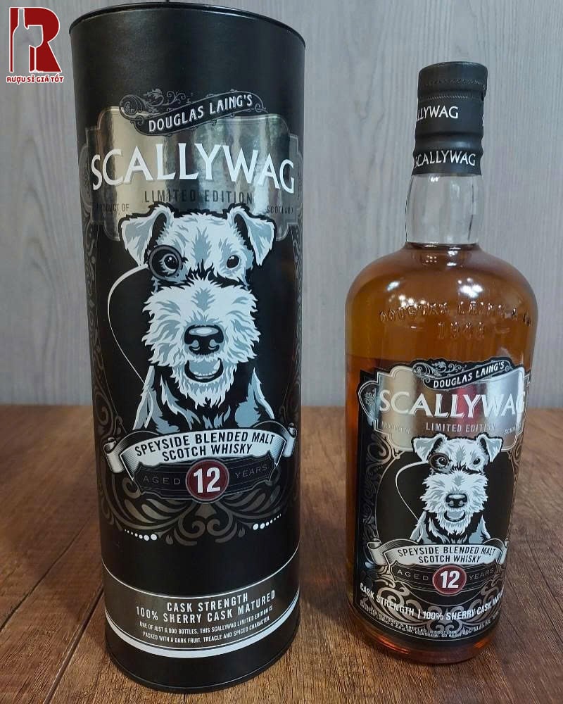Thưởng Thức Rượu Scallywag 12 Năm Blended Malt Scotch Whisky Limited Edition Cask Strength