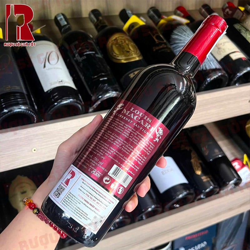 Giá Rượu Vang Pháp Đỏ Louis Macari Mới Nhất