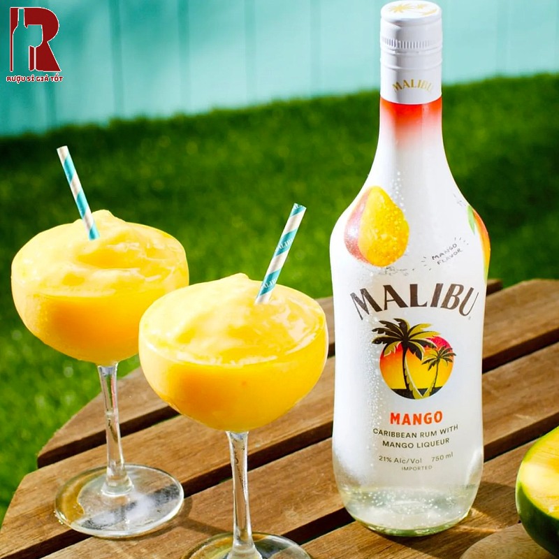 Rượu Malibu mang đậm hương vị nhiệt đới