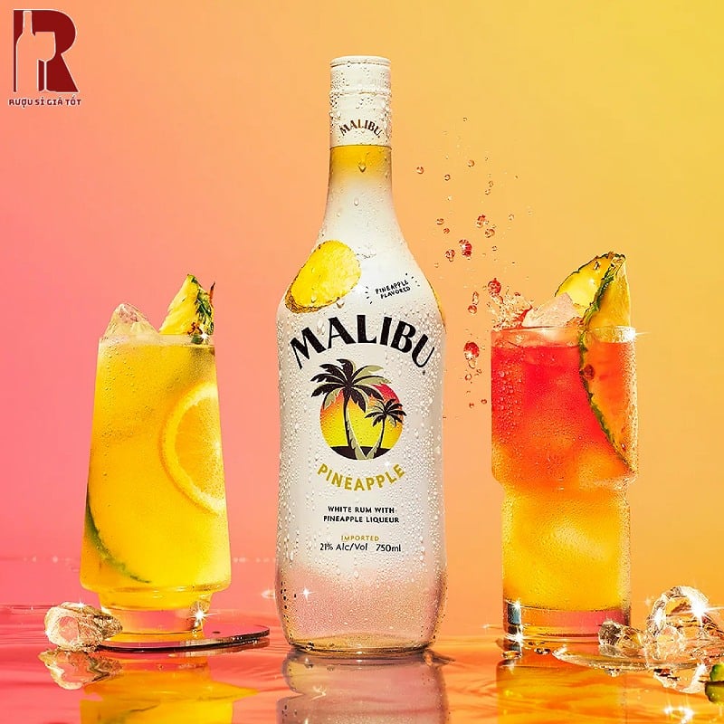 Rượu Malibu rất phù hợp để pha chế cocktail và có giá thành vừa phải