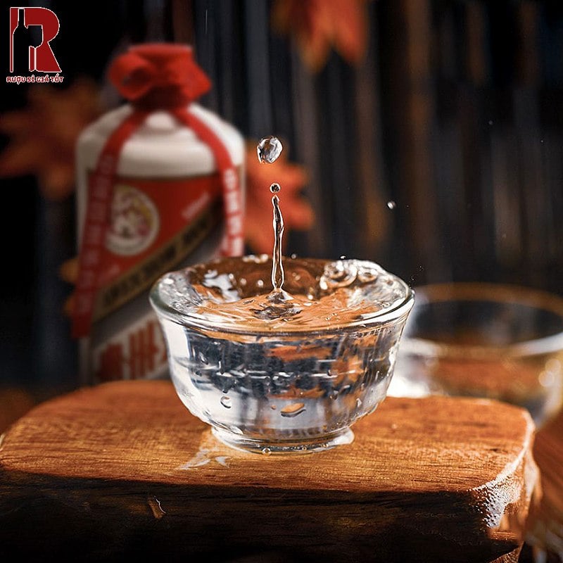 Rượu Mao Đài nên dùng ở nhiệt độ khoảng 20-25°C