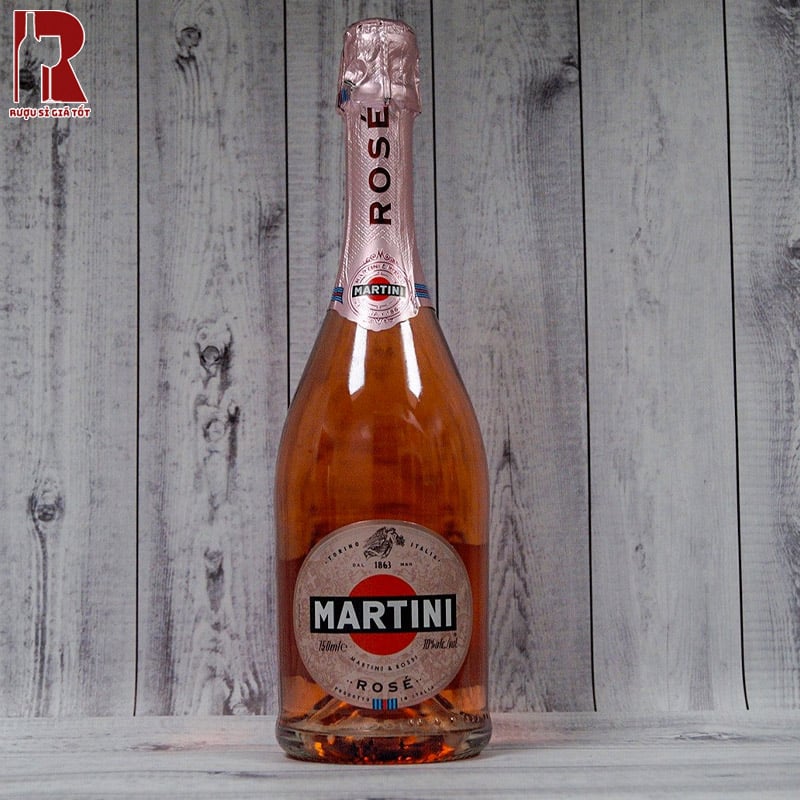 Rượu Martini Sparkling Rose Medium Dry Giá Rẻ