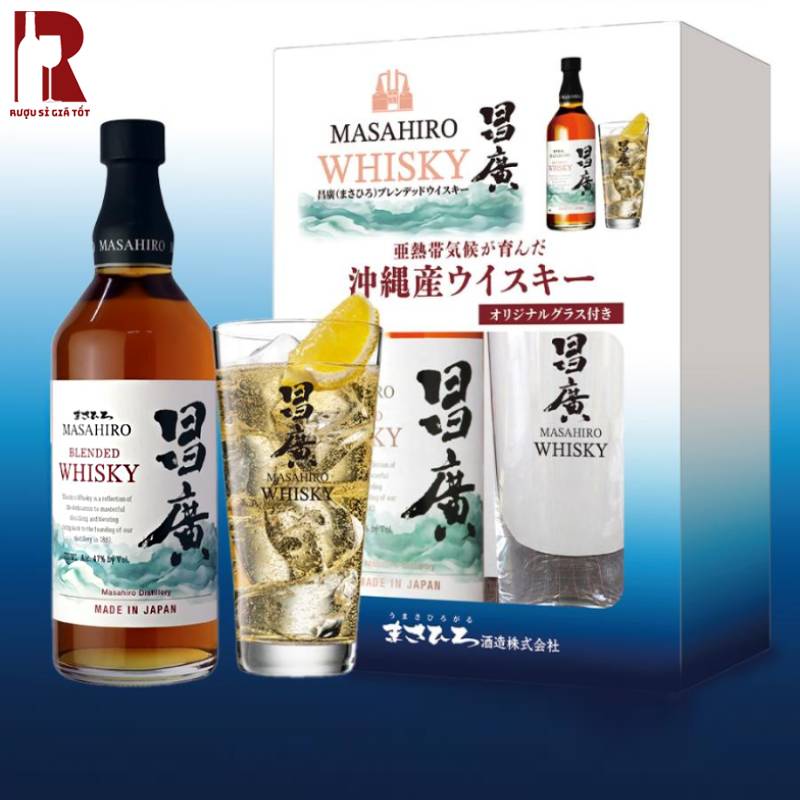Hộp Quà Masahiro Blended Whisky