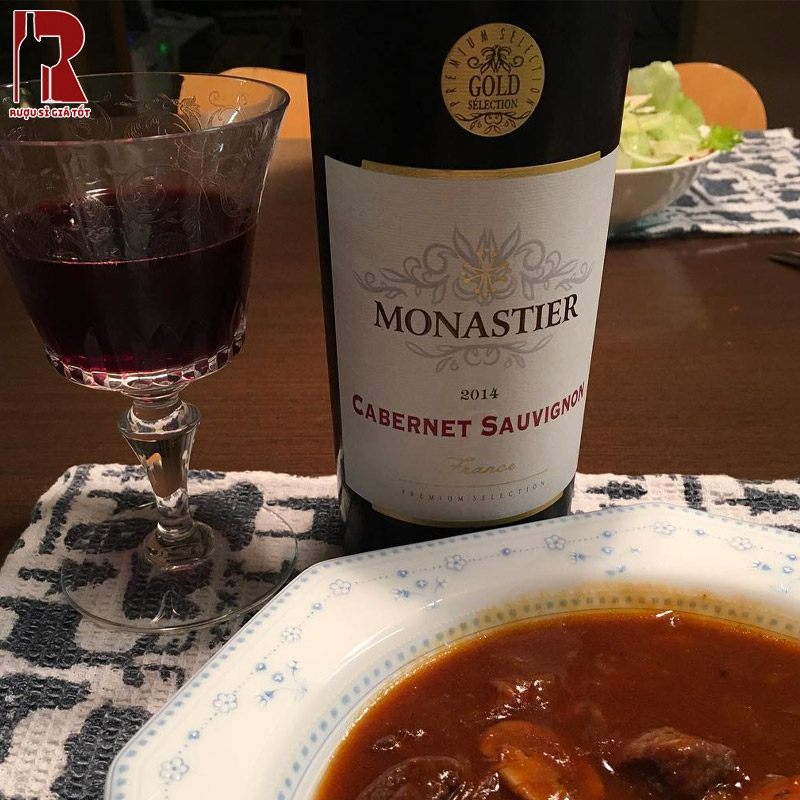 Cách Uống Rượu Monastier Cabernet Sauvignon