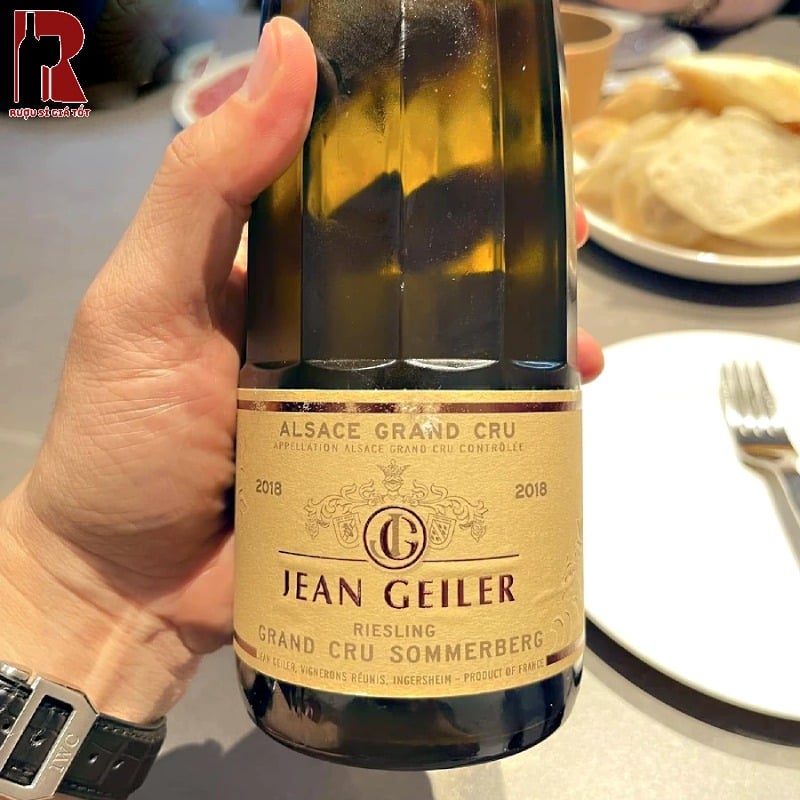 Rượu Vang Pháp Trắng Jean Geiller Inspiration Terroirs Riesling Alsace Ngon Nhất