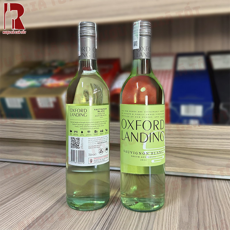 Rượu vang Úc trắng Oxford Landing thanh lịch và mát mẻ