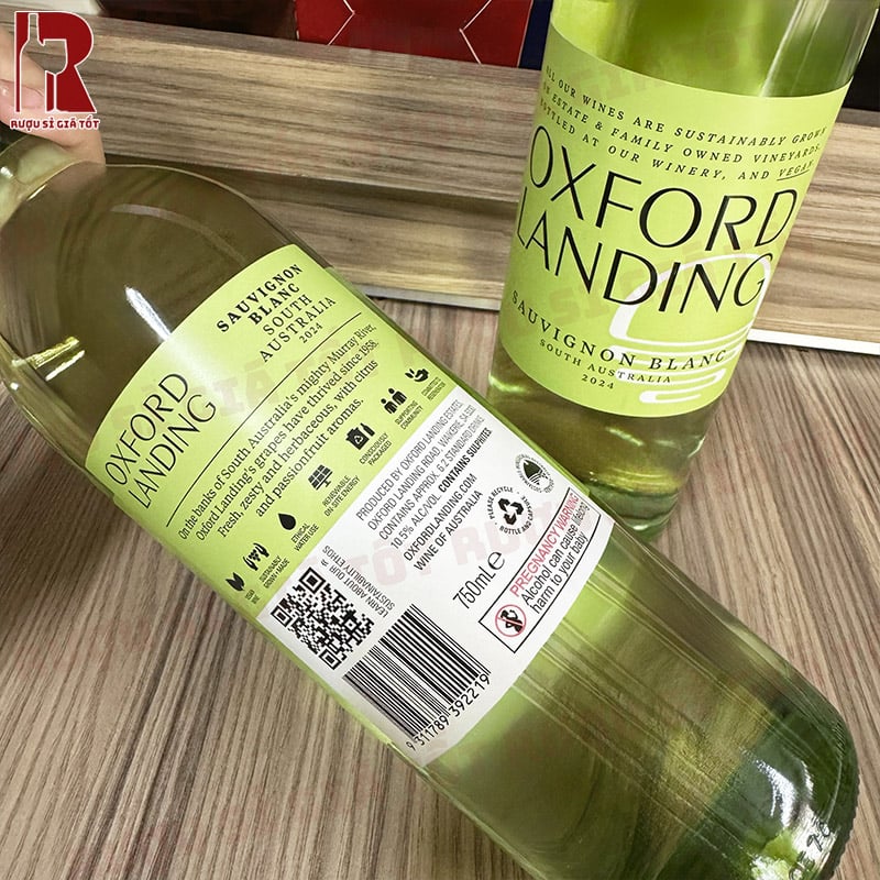 Rượu vang Úc trắng Oxford Landing phù hợp cho các món ăn ít gia vị, món khai vị