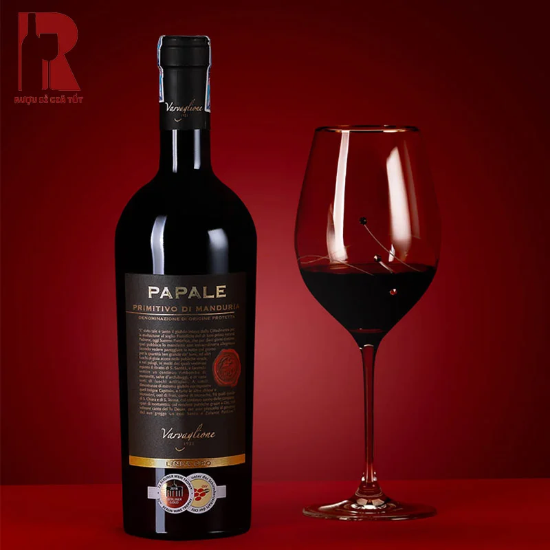 Rượu vang Papale Primitivo di Manduria giá rẻ