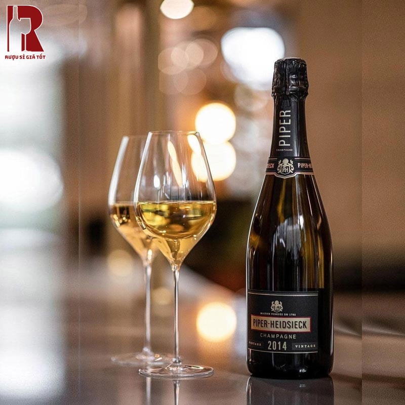 Champagne Piper-Heidsieck Brut Vintage nhập khẩu