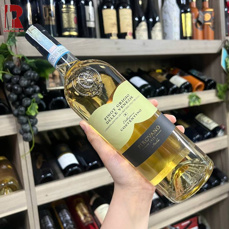 Vang Ý Trắng Pirovano Collezione Costantino Pinot Grigio