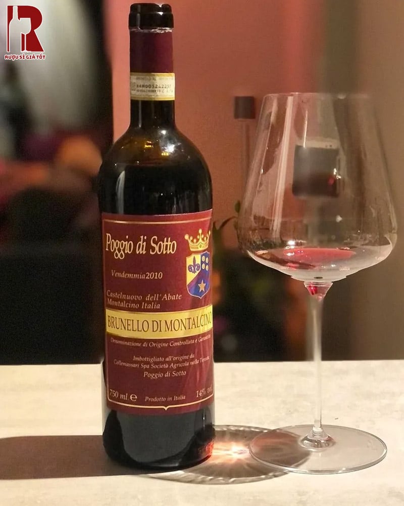 Rượu Poggio di Sotto Brunello di Montalcino Giá Tốt