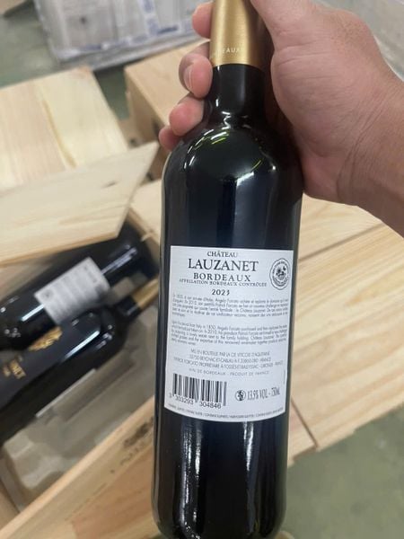 Rượu Vang Pháp Đỏ Chateau Lauzanet Bordeaux AOC Rouge