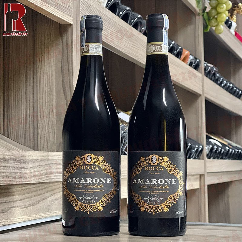 Rocca Amarone Della Valpolicella Classico DOCG sử dụng nguồn nguyên liệu vô cùng cao cấp