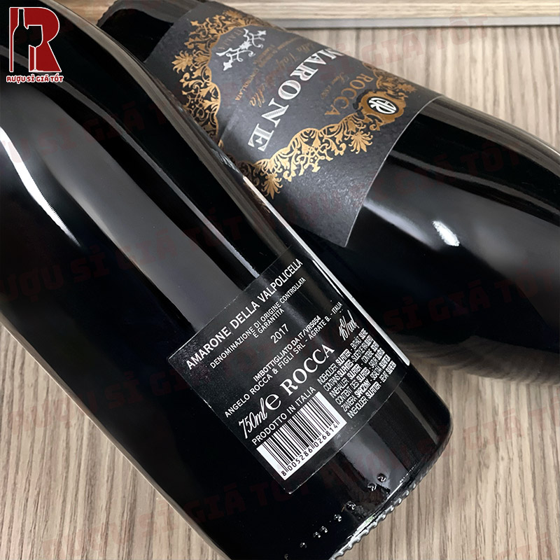 Rocca Amarone Della Valpolicella Classico DOCG nên được dùng kèm các món đậm gia vị như bò hầm, thịt nướng