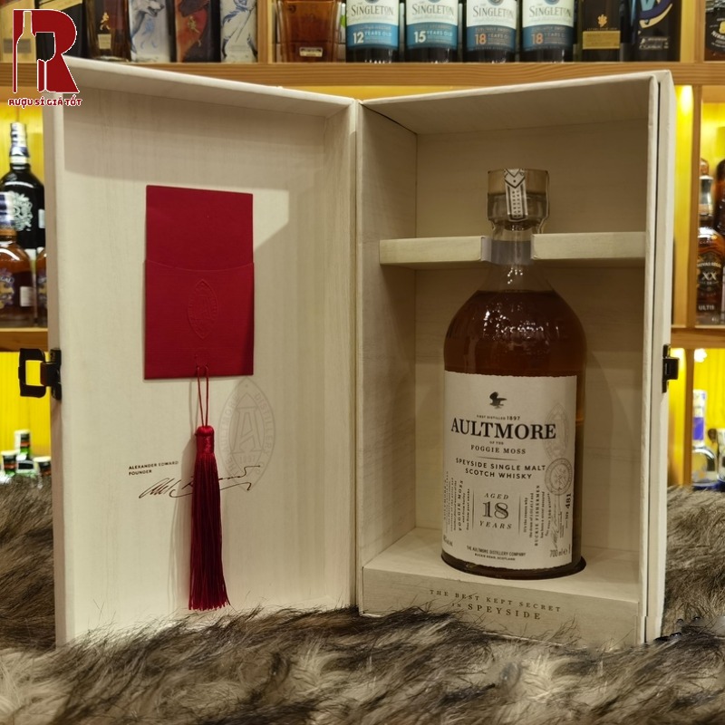 Mua Rượu Aultmore 18 Năm - Hộp Quà Tết Chất Lượng Cao